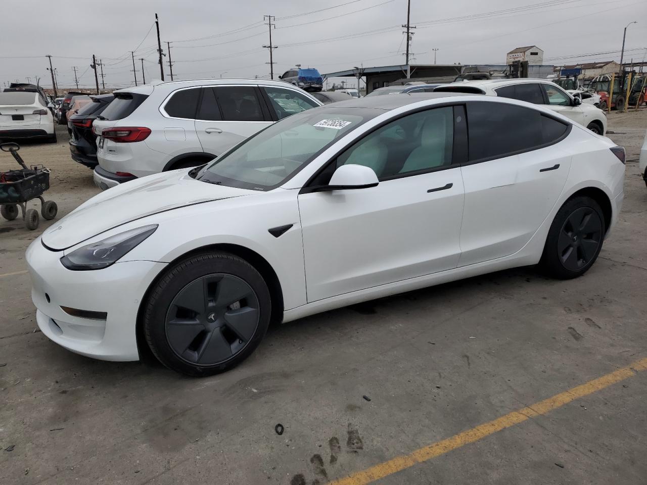 2022 Tesla Model 3 vin: 5YJ3E1EA6NF358931