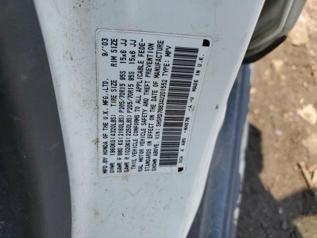 2004 Honda Cr-V Ex VIN: SHSRD78834U201552 Lot: 58832074