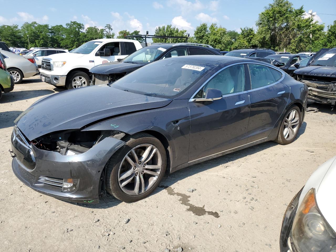 5YJSA1H26FF083476 2015 Tesla Model S 85D