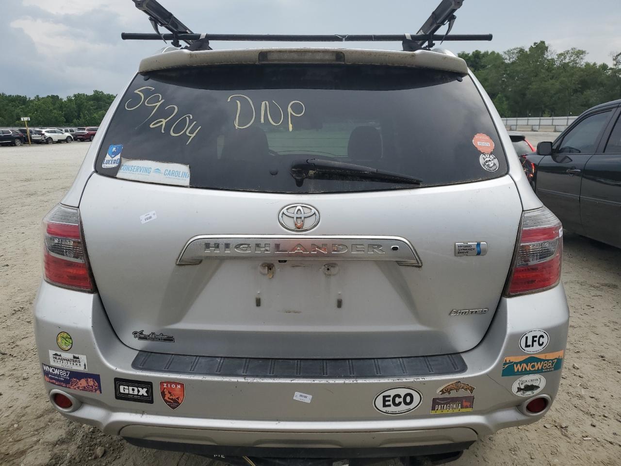 JTEJW3EH5A2048579 2010 Toyota Highlander Hybrid Limited