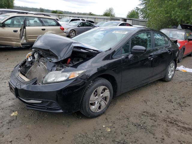 2014 Honda Civic Lx VIN: 2HGFB2F52EH508557 Lot: 57159384