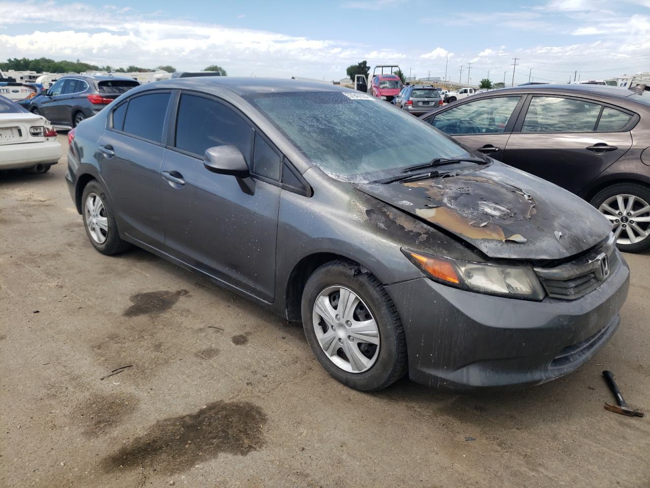 2012 Honda Civic Lx vin: 19XFB2F58CE375441