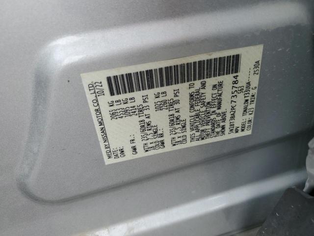 VIN 5N1BT3BA2PC735784 2023 Nissan Rogue, SV no.13