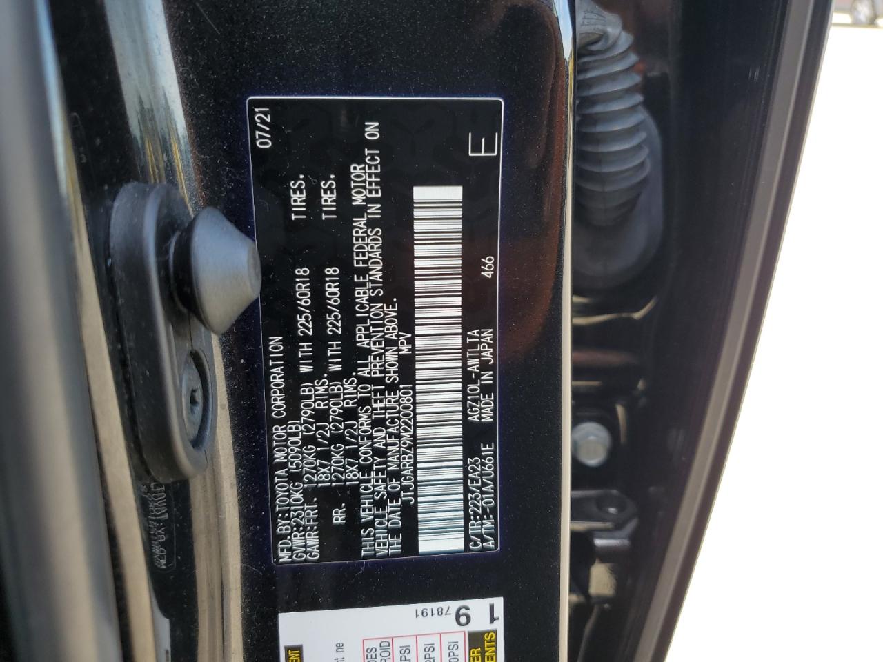 JTJGARBZ9M2200801 2021 Lexus Nx 300 Base