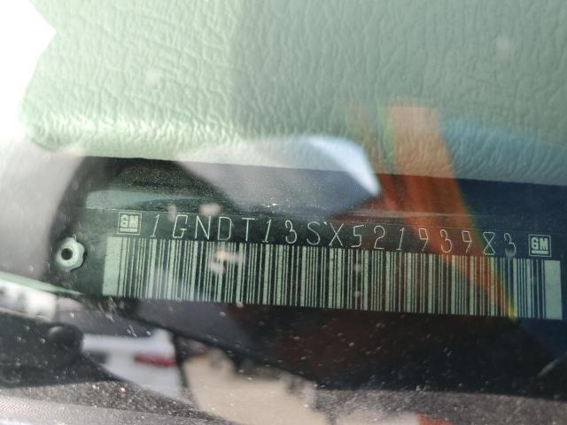 2005 Chevrolet Trailblazer Ls VIN: 1GNDT13SX52193983 Lot: 58229814