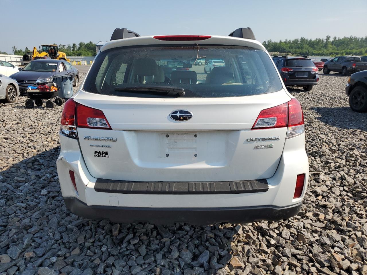 4S4BRBACXC3258625 2012 Subaru Outback 2.5I