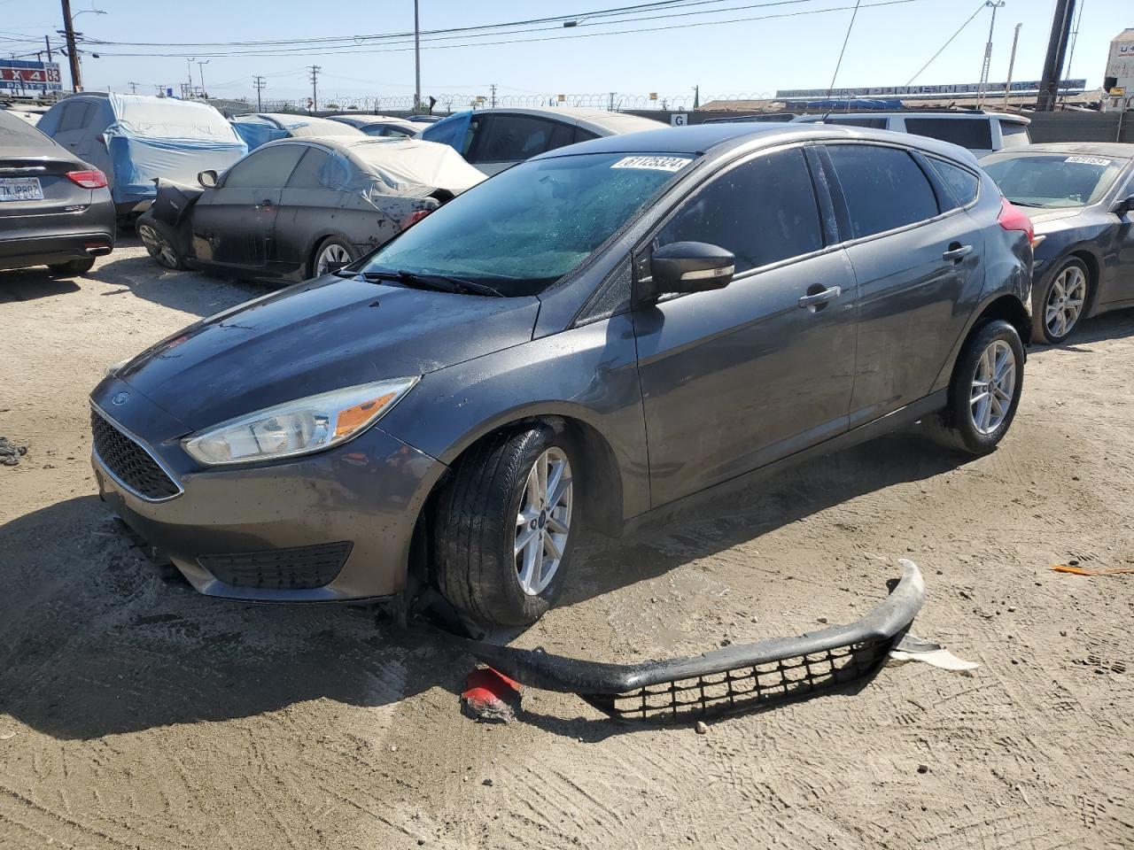 2017 Ford Focus Se vin: 1FADP3K21HL333269