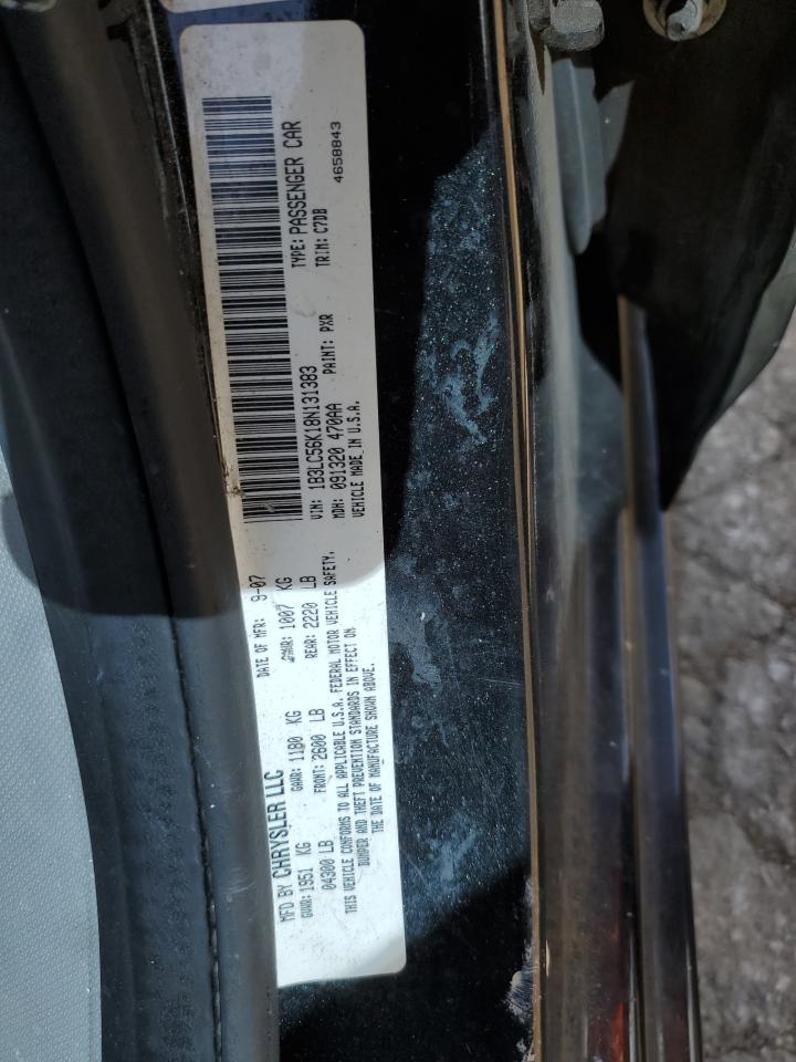 1B3LC56K18N131383 2008 Dodge Avenger Sxt