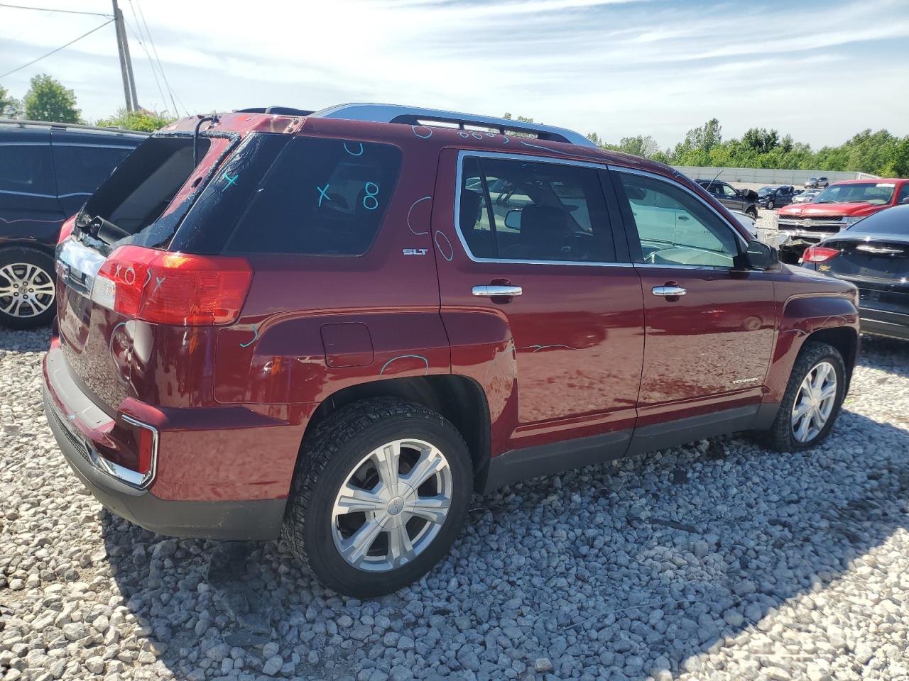 2016 GMC Terrain Slt vin: 2GKALPEK3G6153959