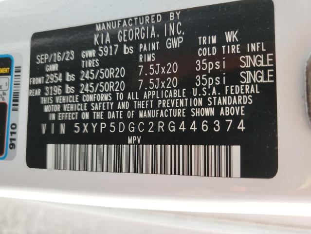 2024 KIA TELLURIDE - 5XYP5DGC2RG446374