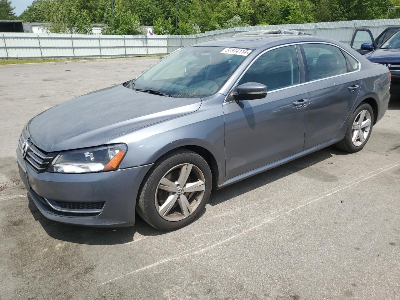 1VWBP7A34DC024034 2013 Volkswagen Passat Se