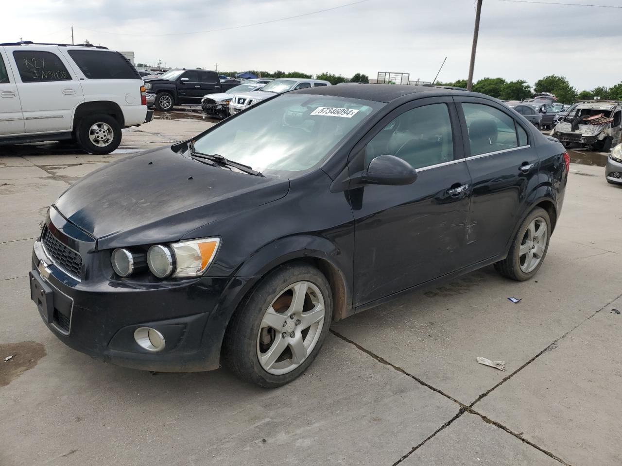 2016 Chevrolet Sonic Ltz vin: 1G1JE5SB6G4135920