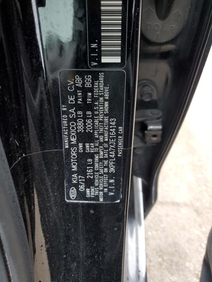 3KPFL4A7XJE164143 2018 Kia Forte Lx