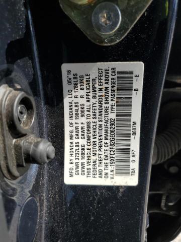 2016 HONDA CIVIC EX - 19XFC2F82GE062902