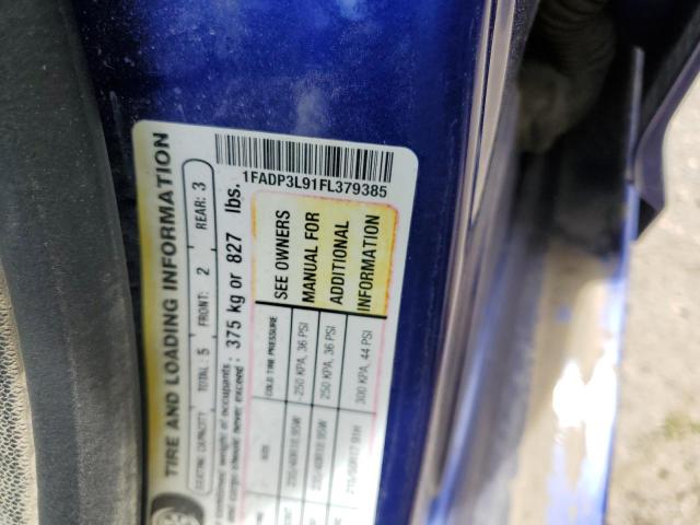 2015 FORD FOCUS ST - 1FADP3L91FL379385