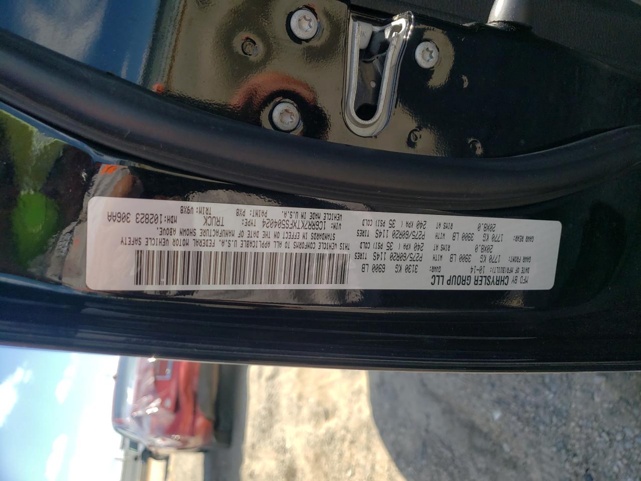 1C6RR7KTXFS504024 2015 Ram 1500 St