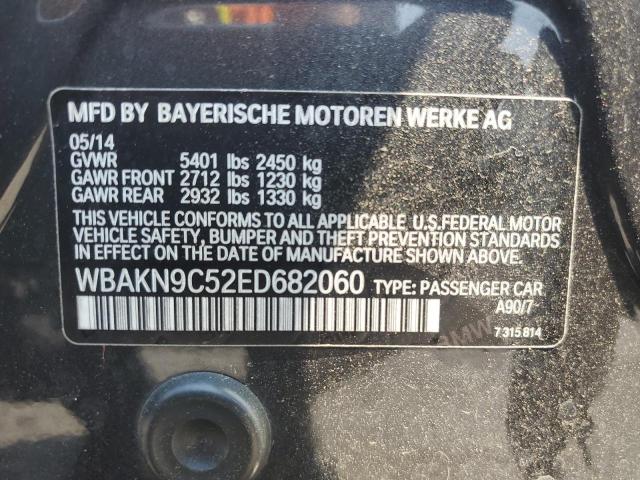 2014 BMW 550 I VIN: WBAKN9C52ED682060 Lot: 59330214