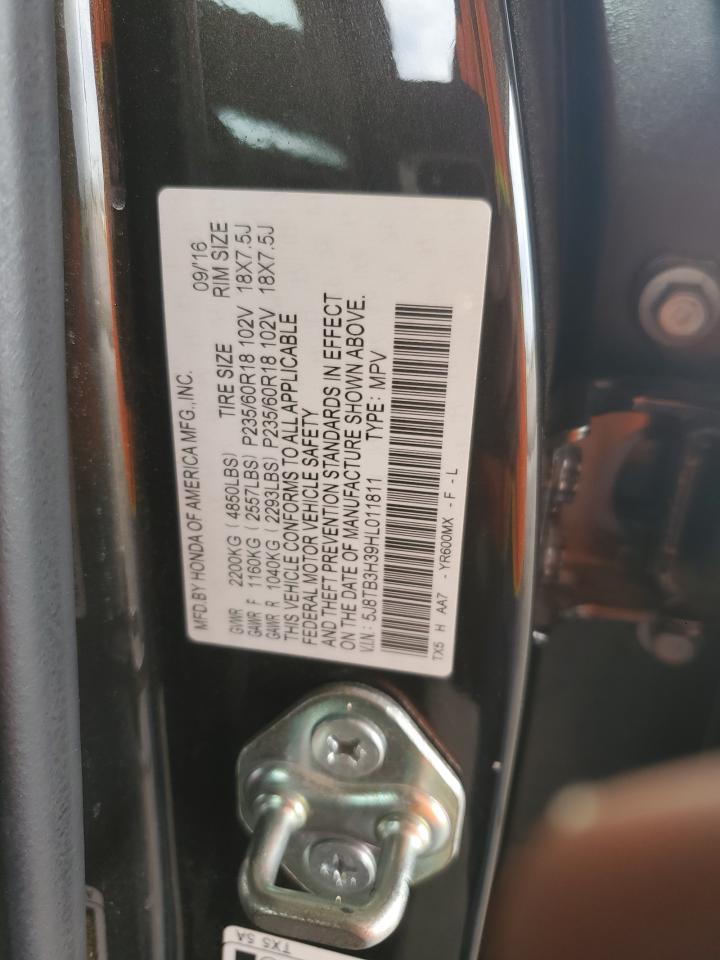 5J8TB3H39HL011811 2017 Acura Rdx