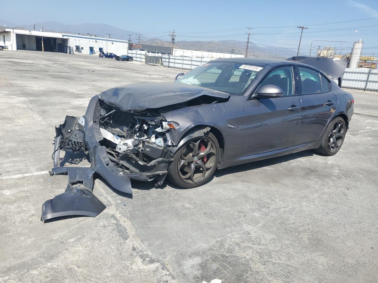 2018 Alfa Romeo Giulia Ti vin: ZARFAECNXJ7590170