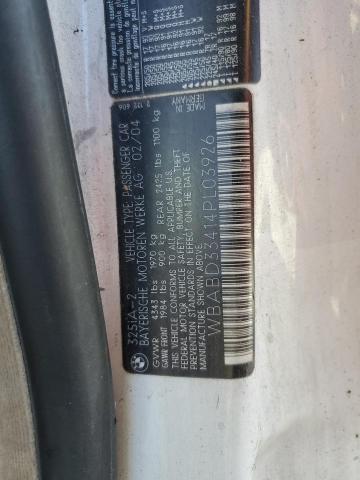 2004 BMW 325 Ci VIN: WBABD33414PL03926 Lot: 58407234