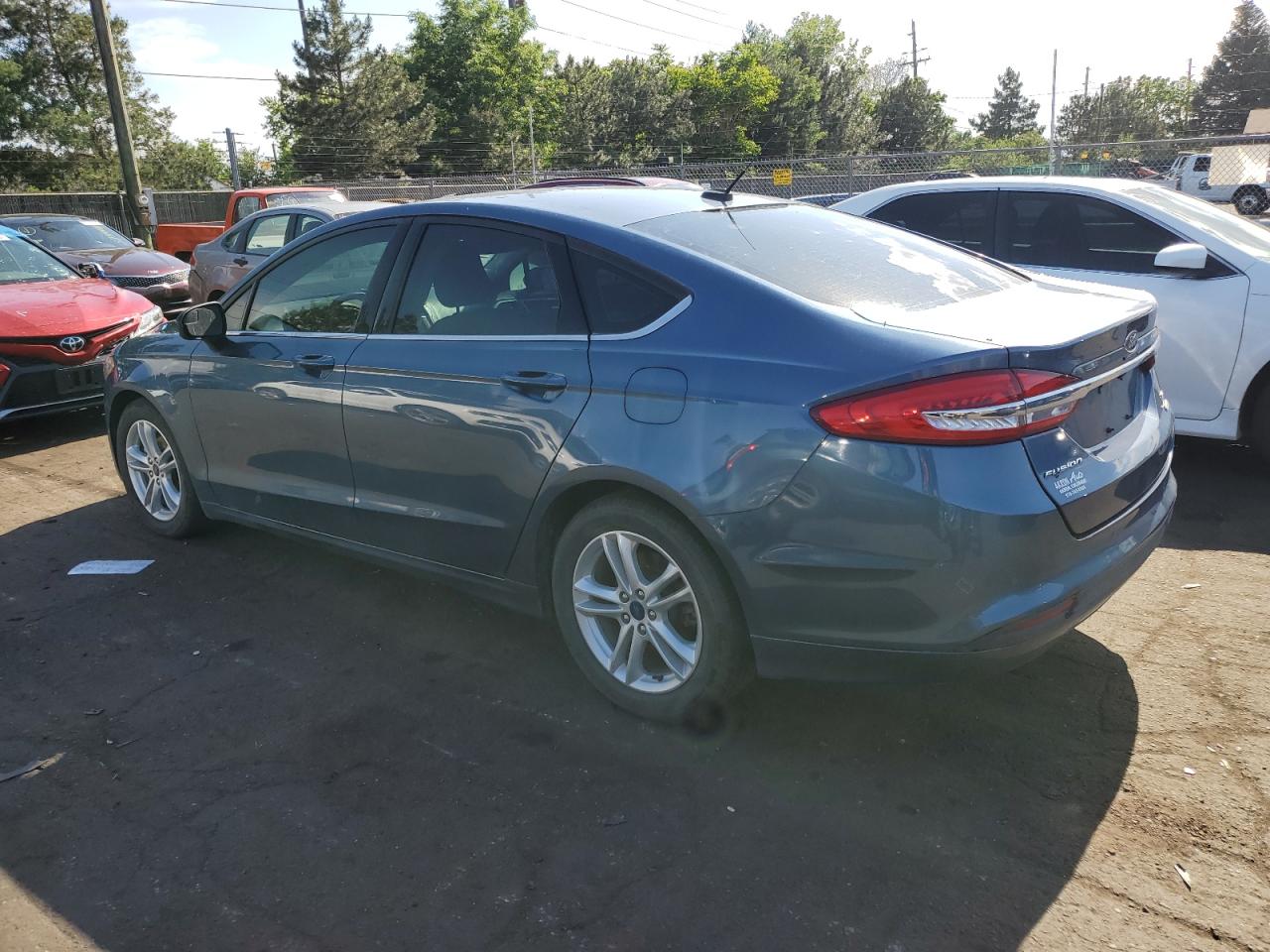 2018 Ford Fusion Se vin: 3FA6P0HD5JR241217