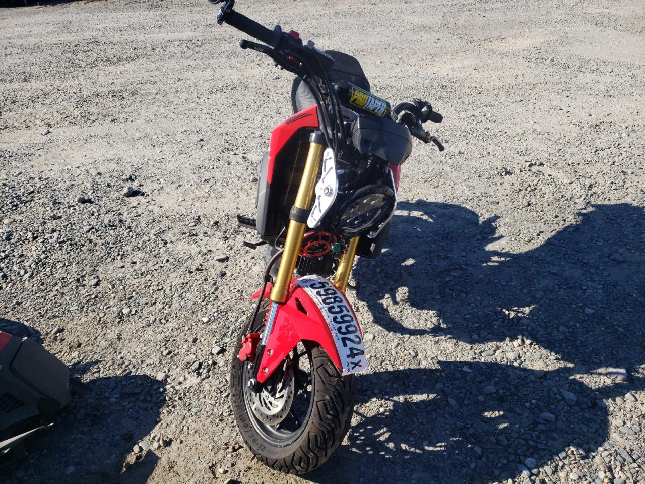 Lot #2891021210 2020 HONDA GROM 125