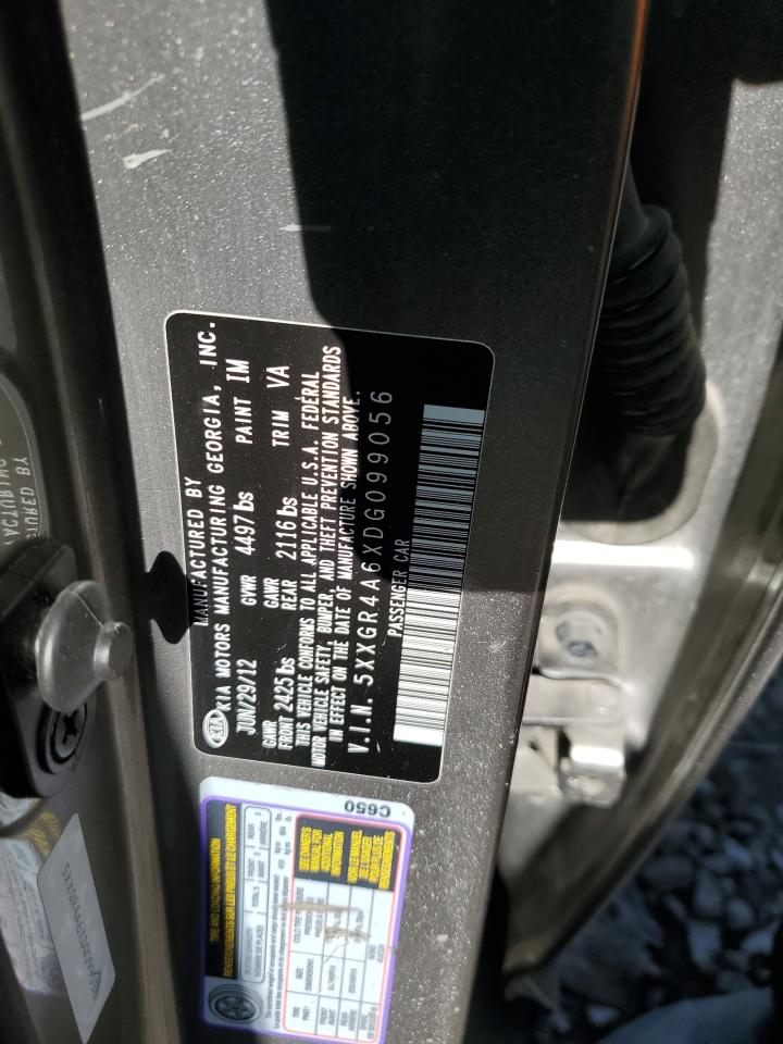 5XXGR4A6XDG099056 2013 Kia Optima Sx