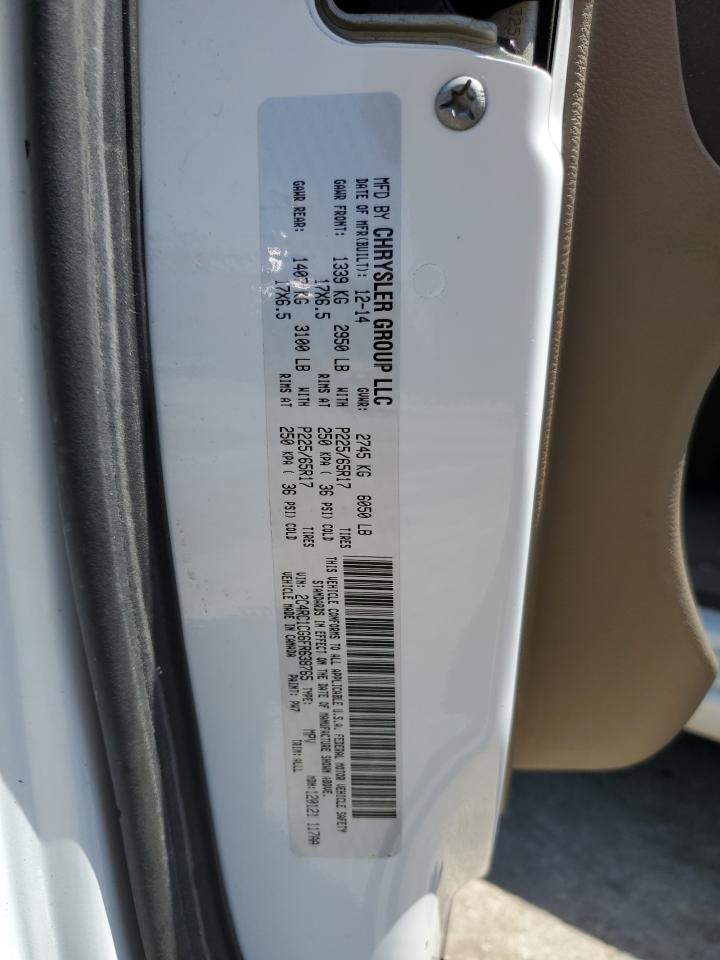 2C4RC1CG6FR638765 2015 Chrysler Town & Country Touring L