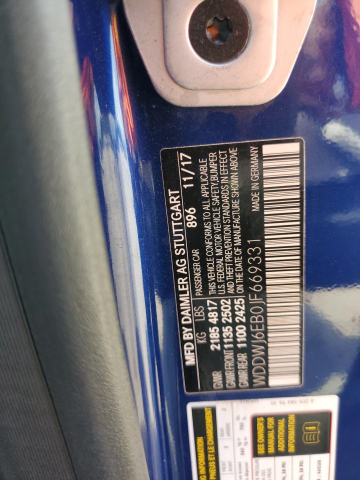 WDDWJ6EB0JF669331 2018 Mercedes-Benz C 43 4Matic Amg