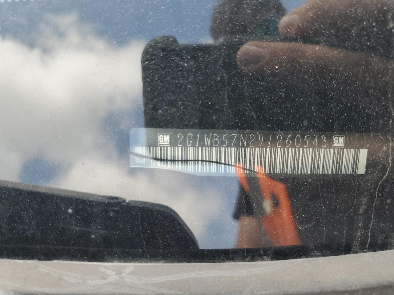 2G1WB57N291260543 2009 Chevrolet Impala Ls