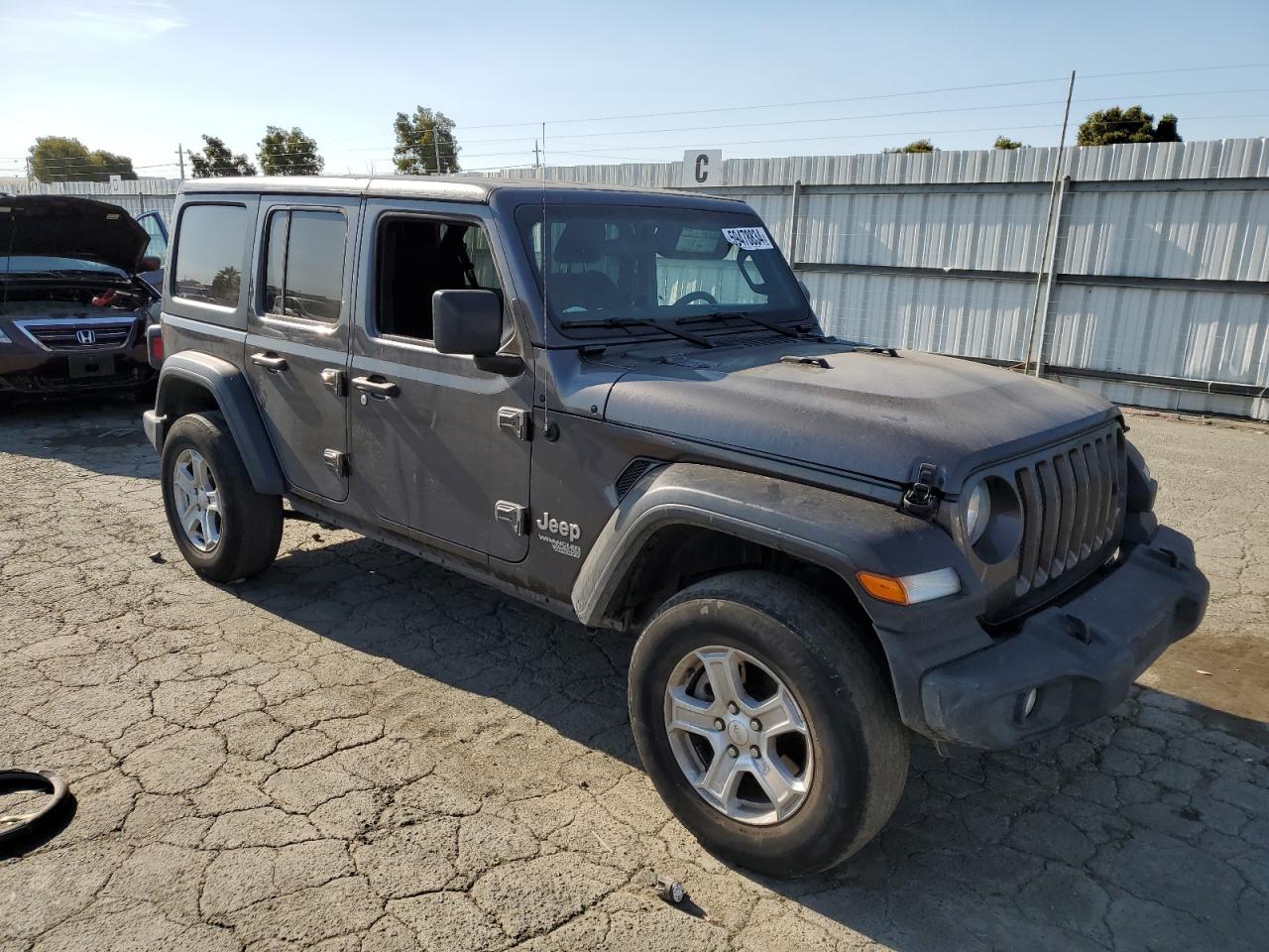 2021 Jeep Wrangler Unlimited Sport vin: 1C4HJXDN6MW523976