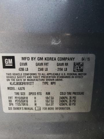2015 BUICK ENCORE CON - KL4CJBSB3FB191277
