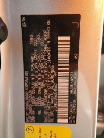 2006 Lexus Rx 400 VIN: JTJHW31U760048962 Lot: 57531504