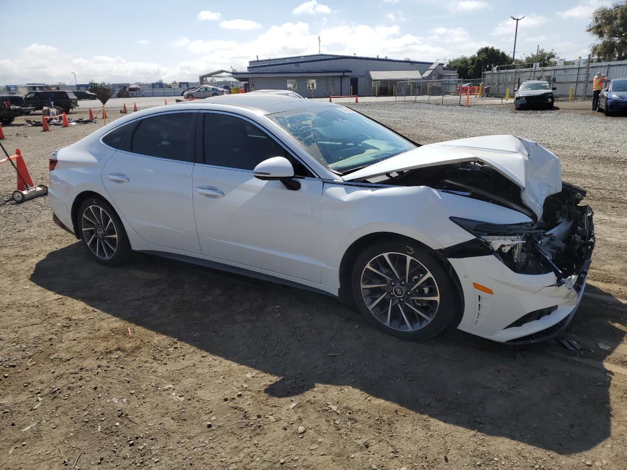 2021 Hyundai Sonata Limited vin: 5NPEH4J29MH122662