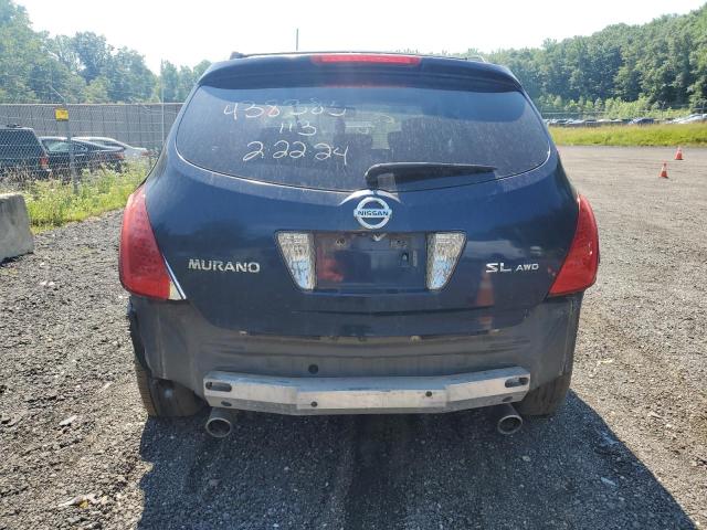 2007 Nissan Murano Sl VIN: JN8AZ08W87W625762 Lot: 59092434