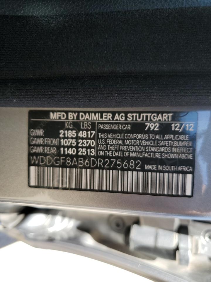 WDDGF8AB6DR275682 2013 Mercedes-Benz C 300 4Matic