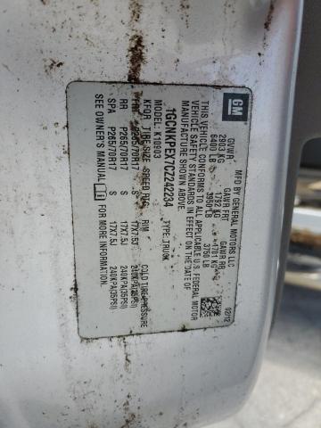 2012 Chevrolet Silverado K1500 VIN: 1GCNKPEX7CZ242234 Lot: 58236044