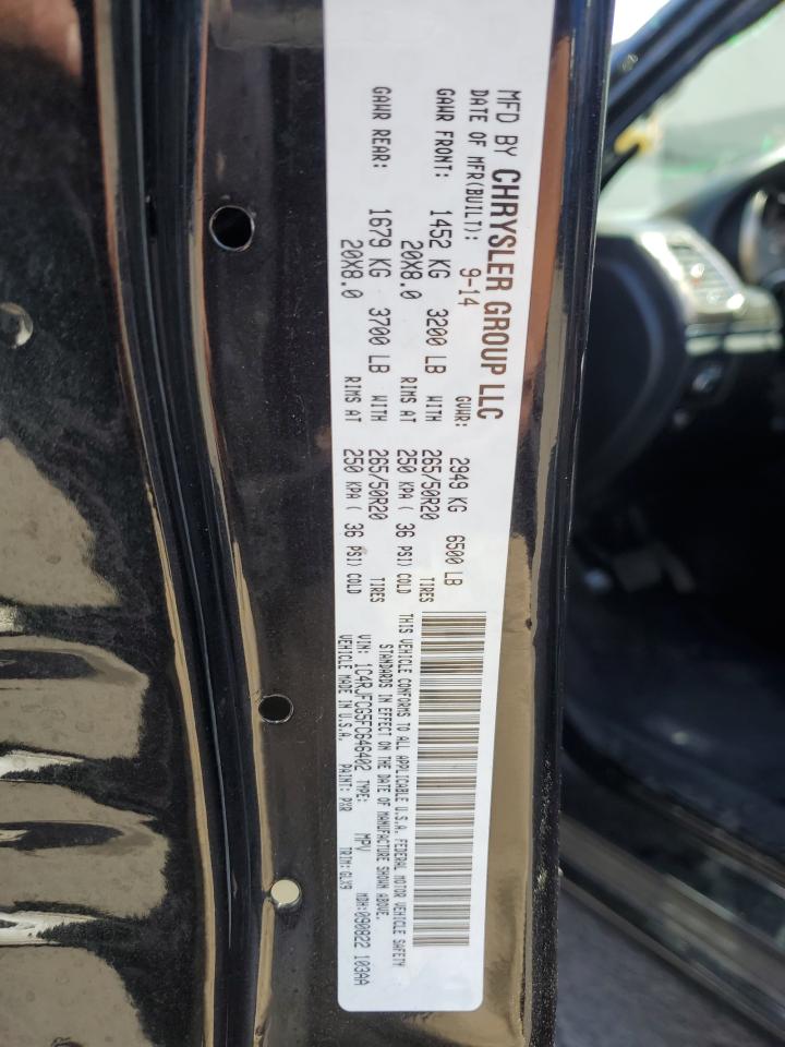 1C4RJFCG5FC646402 2015 Jeep Grand Cherokee Overland