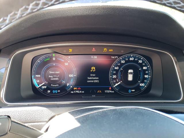 2019 VOLKSWAGEN E-GOLF SEL - WVWPR7AU5KW906644