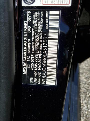 2020 MERCEDES-BENZ S 450 - WDDUG6GB0LA517553