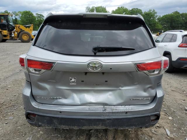 VIN 5TDDKRFHXFS113568 2015 Toyota Highlander, Limited no.6