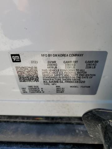 2024 Buick Encore Gx Sport Touring VIN: KL4AMESL7RB038320 Lot: 58698994