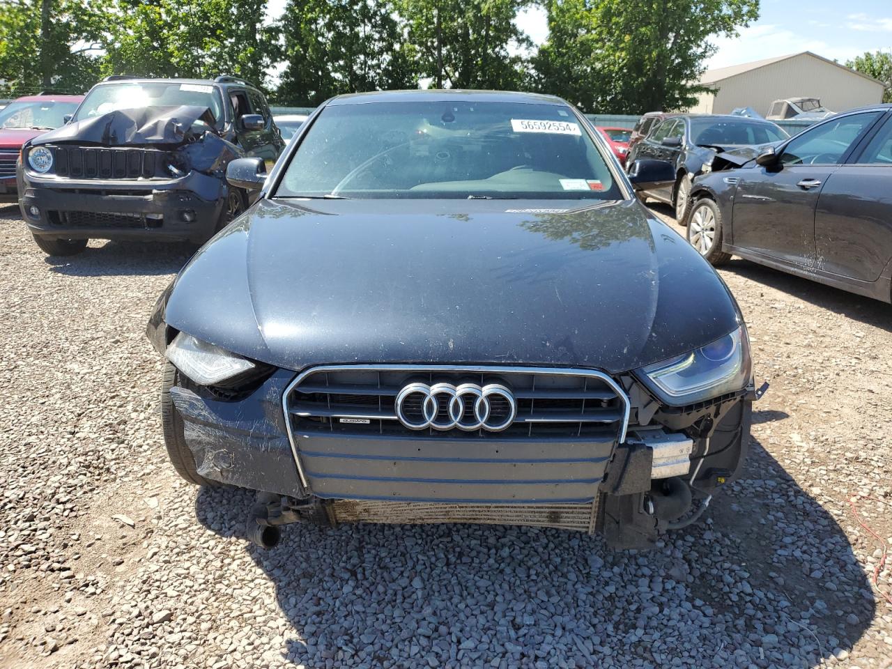 WAUBFAFL3DN025382 2013 Audi A4 Premium