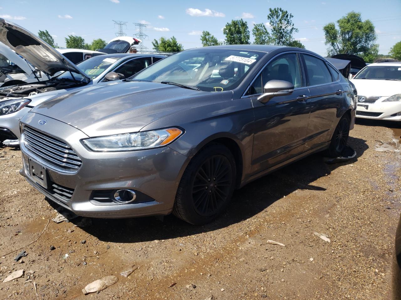 2014 Ford Fusion Se vin: 3FA6P0HD2ER101941