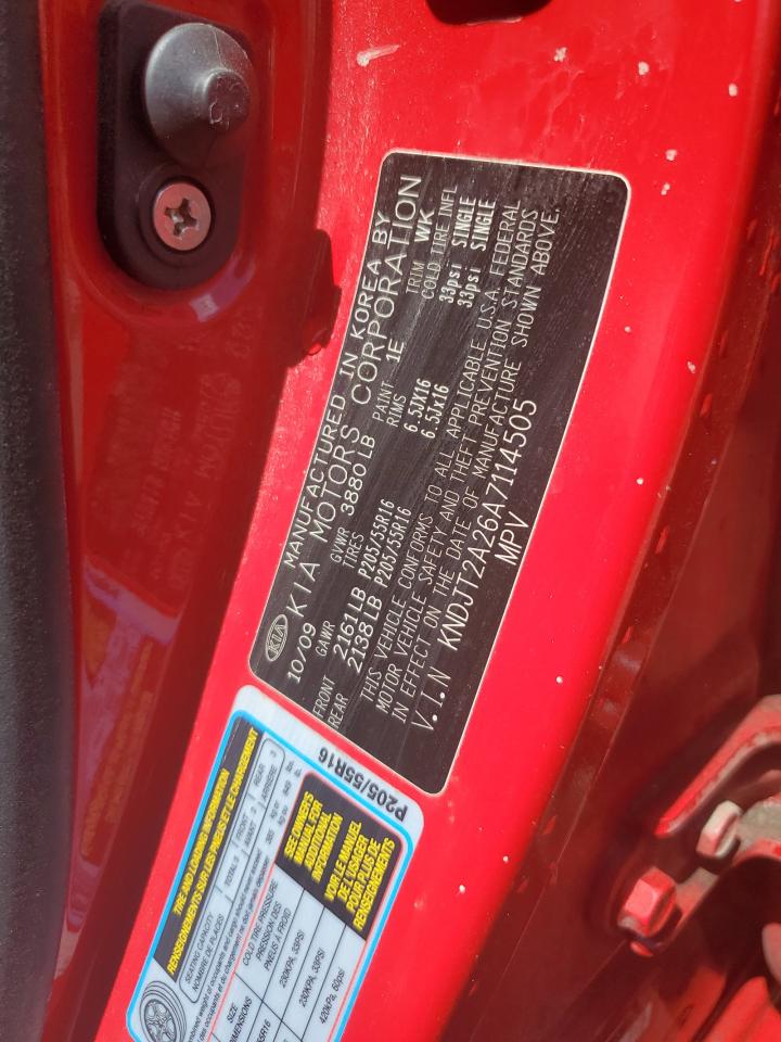 KNDJT2A26A7114505 2010 Kia Soul +