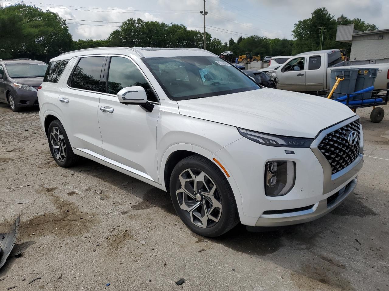 2021 Hyundai Palisade Calligraphy vin: KM8R7DHE2MU248187