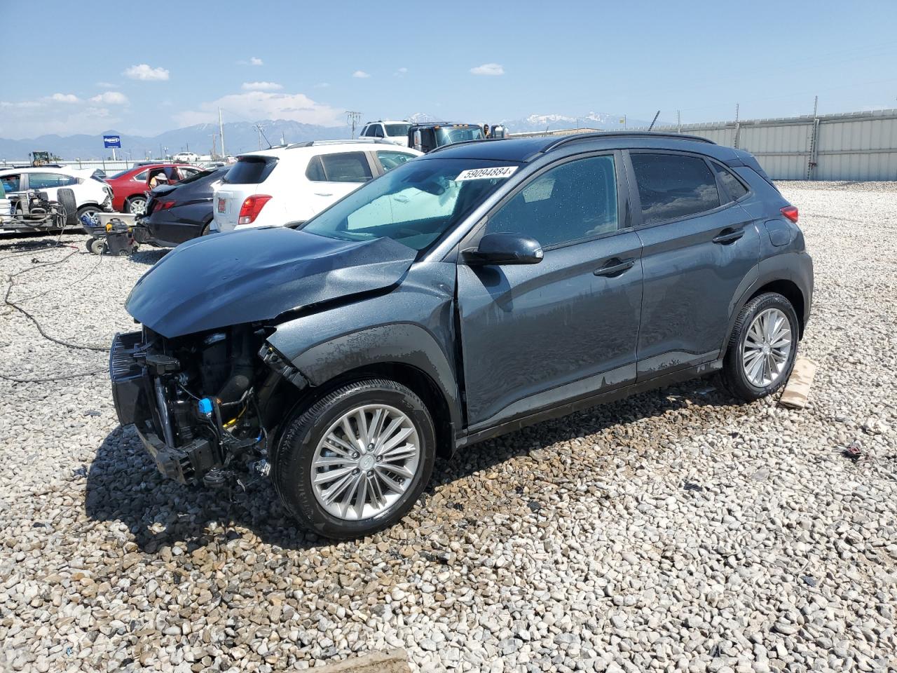 2021 Hyundai Kona Sel vin: KM8K2CAA8MU613070