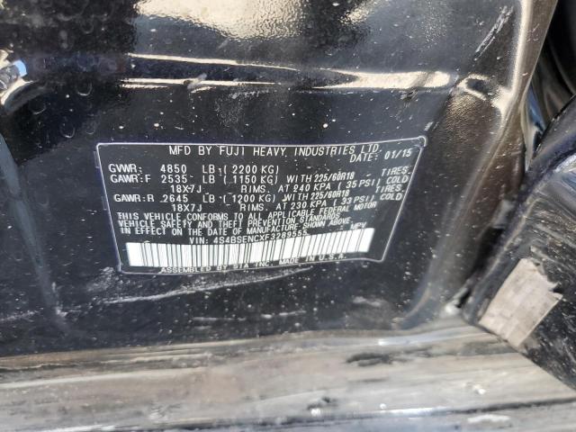 2015 SUBARU OUTBACK 3. - 4S4BSENCXF3289555