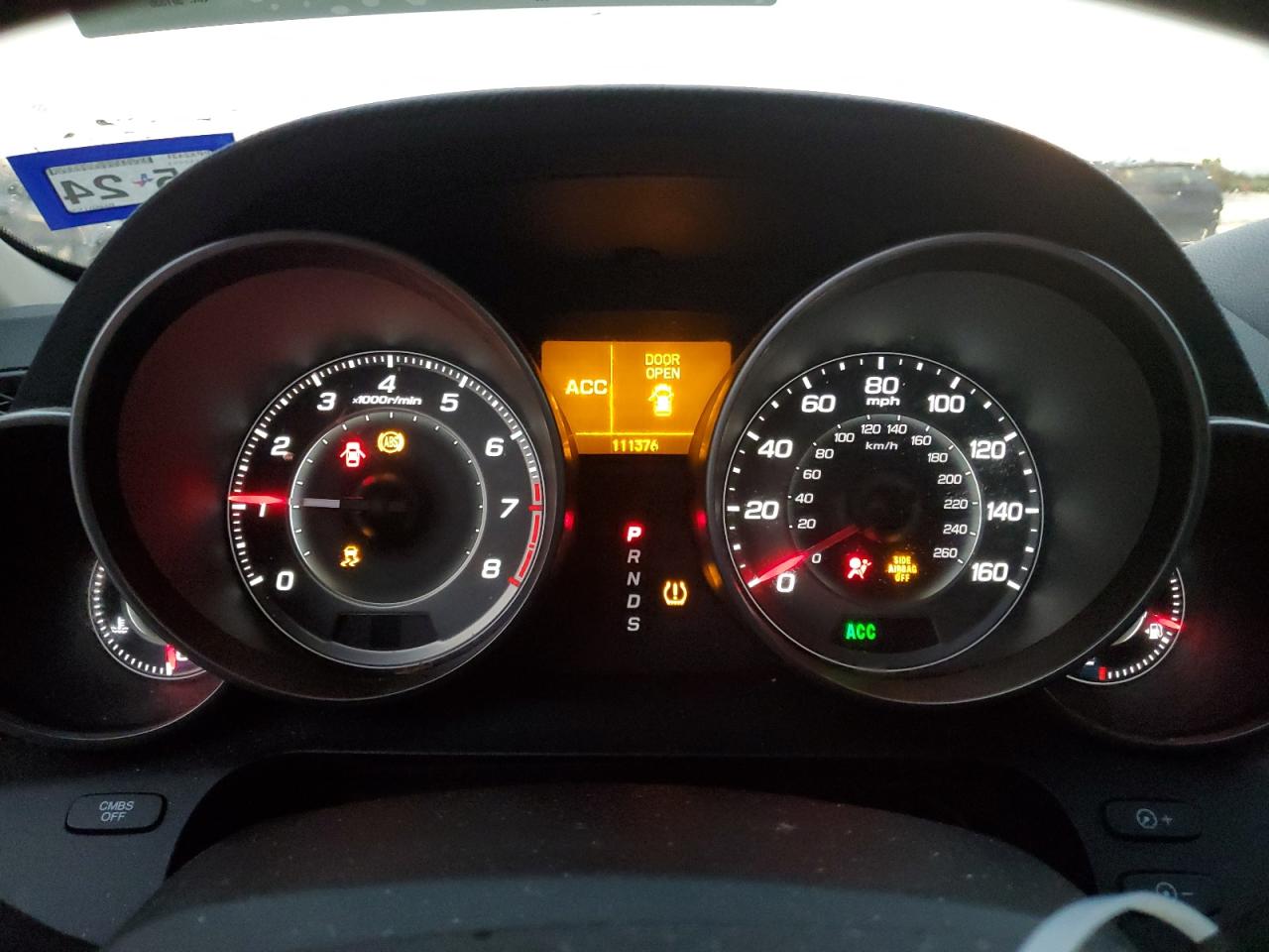 2HNYD2H58BH501536 2011 Acura Mdx Advance