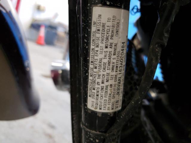 2003 KAWASAKI VN1500 L - JKBVNAL163A020484